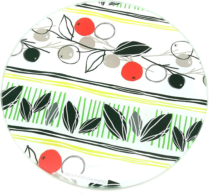 Tempered Glass 8" Round Trivet