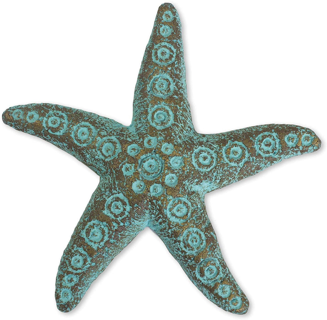 Handmade Recycled Paper Wall Sculpture 'Unique Starfish'