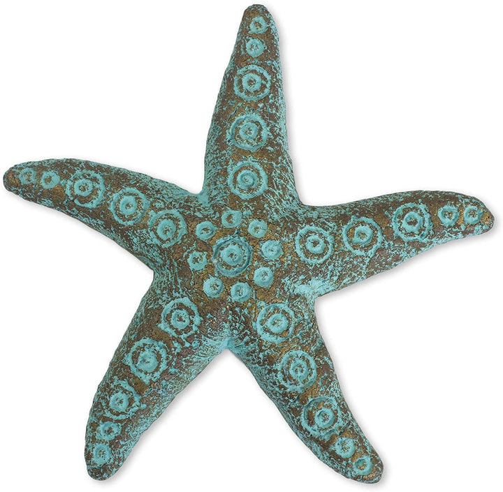 Handmade Recycled Paper Wall Sculpture 'Unique Starfish'