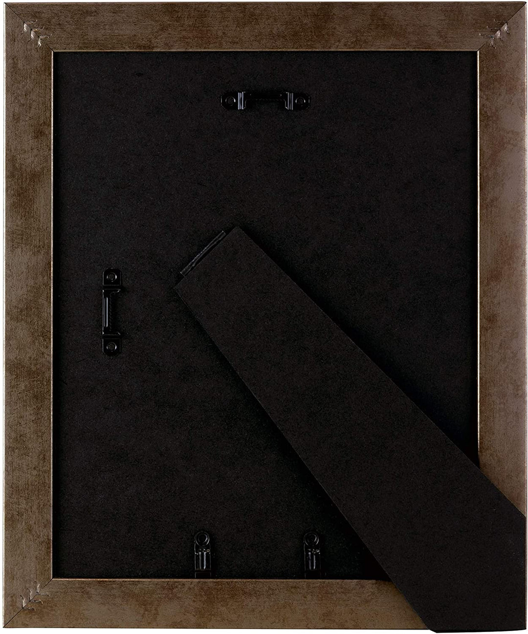 MISC Photo Frame Brown Square Plastic