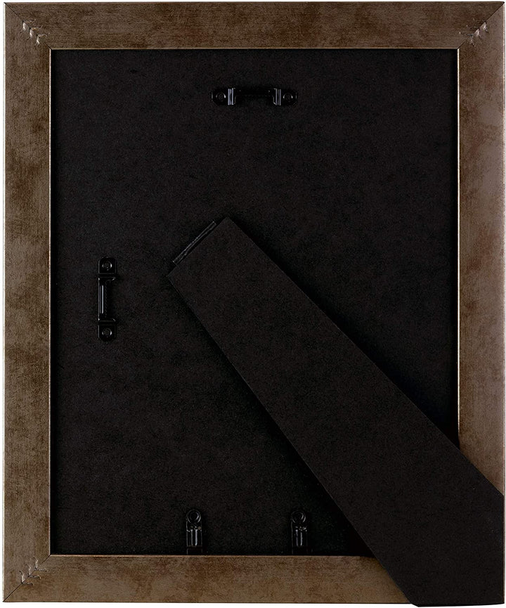 MISC Photo Frame Brown Square Plastic