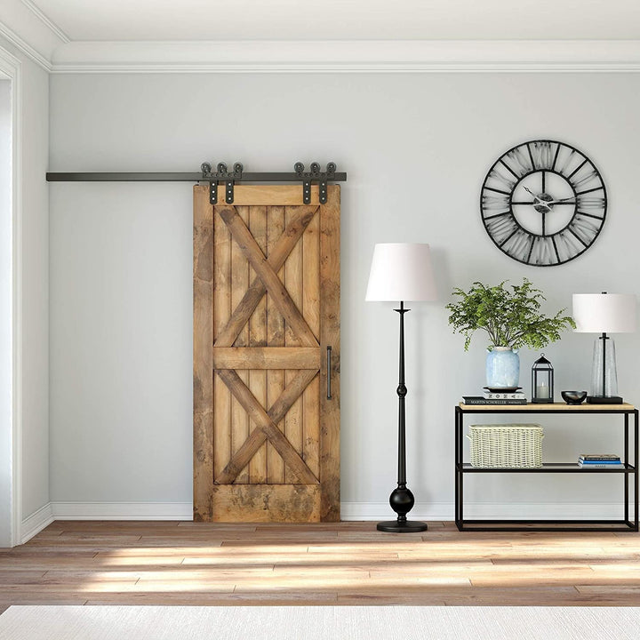 MISC Blackened Bronze Finish Floor Lamp Black Industrial