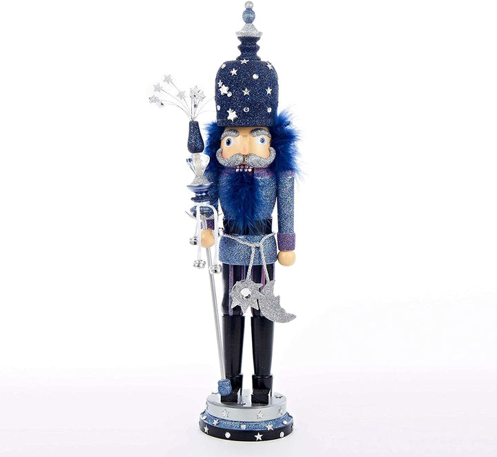 19 inch Hollywood Night Stars Nutcracker Blue