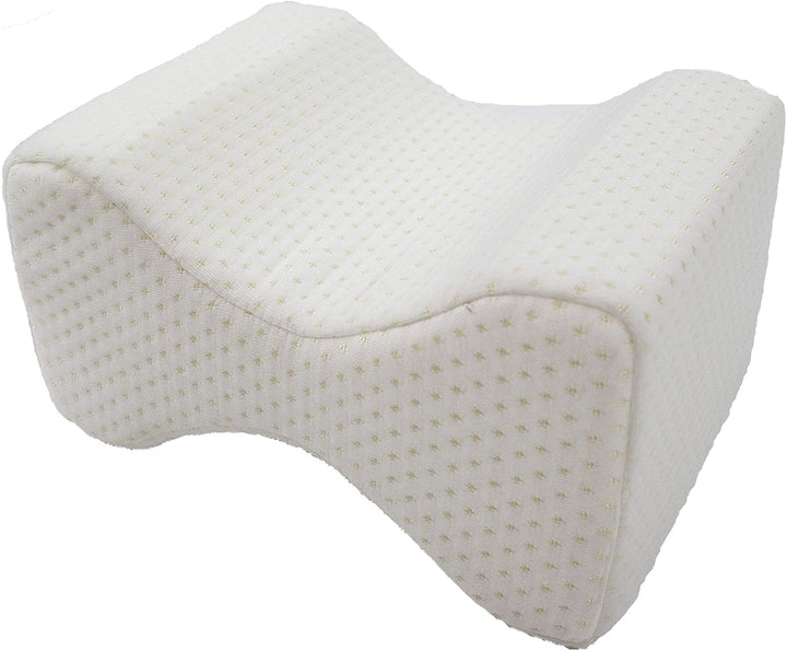 Knee Memory Foam Pillow Ergonomic Wedge Lumbar Alignment
