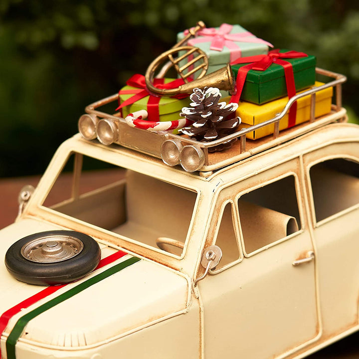 Inspired Car Small Color Traditional Iron Antique Weather Resistant - Diamond Home USA