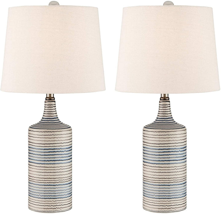 Table Lamp Set White Modern Contemporary - Diamond Home USA