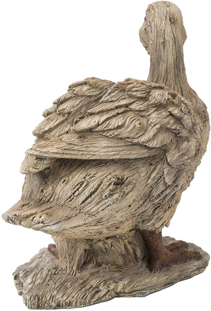 Duck Driftwood Look Polyresin - Diamond Home USA