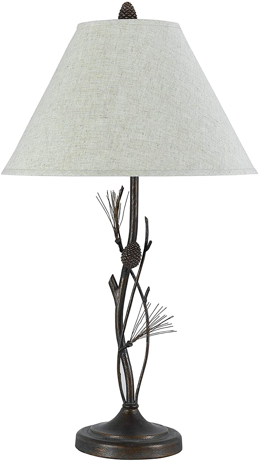 150w 3 Way Pine Twig Iron Table Lamp