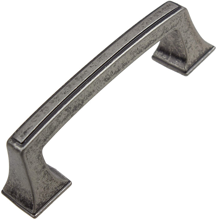 5 Pack 3 Cc Weathered Nickel Base Cabinet Pulls Industrial