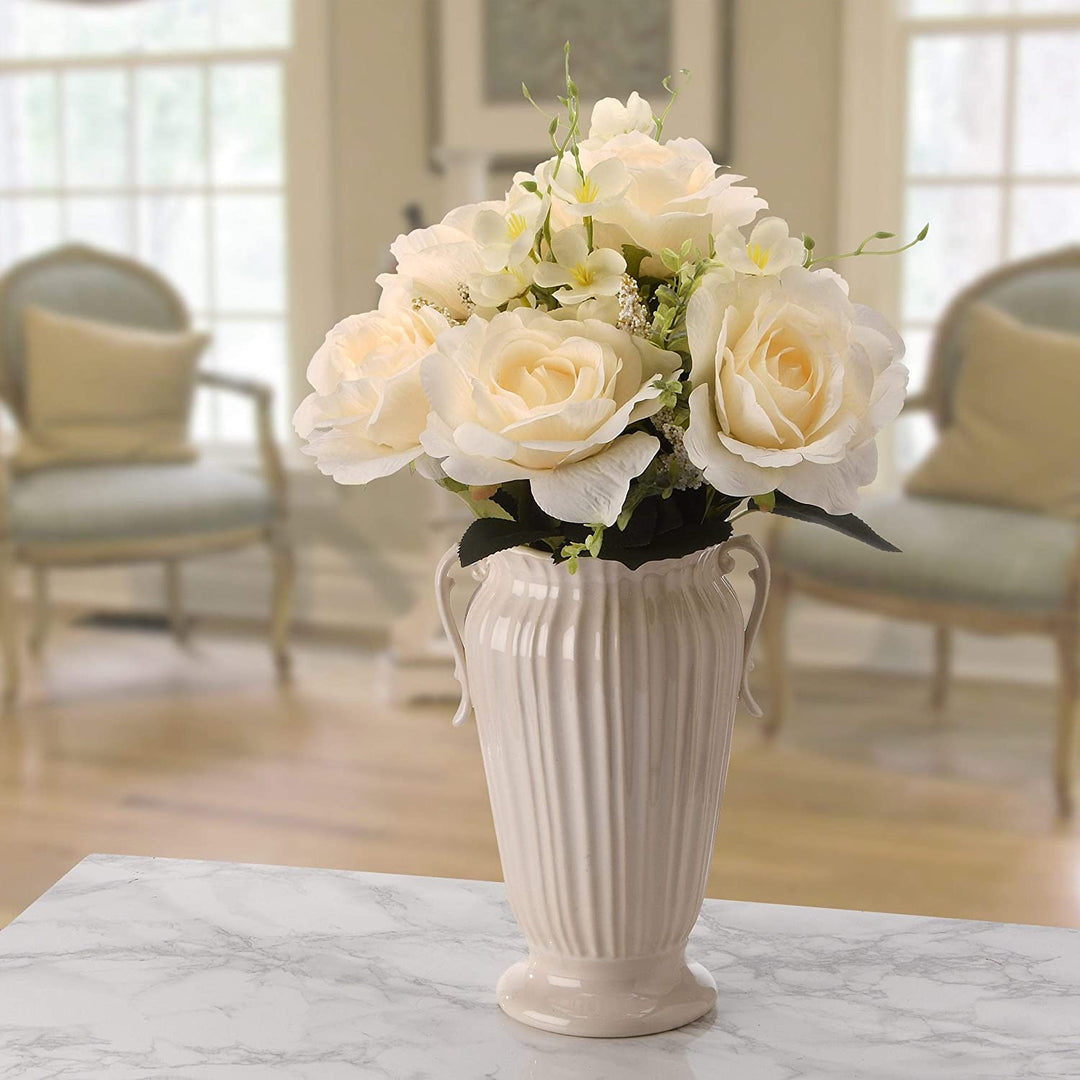 MISC 19" Cream Rose Bundle Beige Handmade