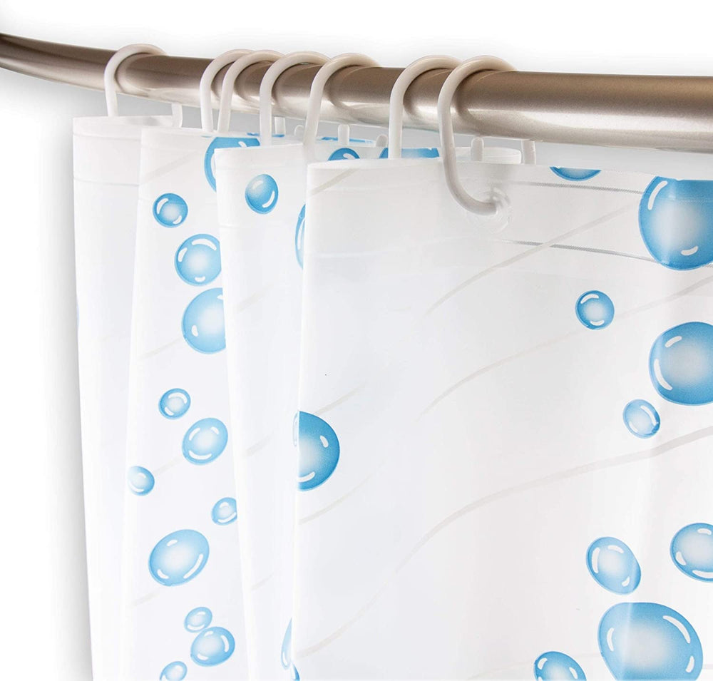 Bubble Shower Curtain 71" x 71" - Diamond Home USA