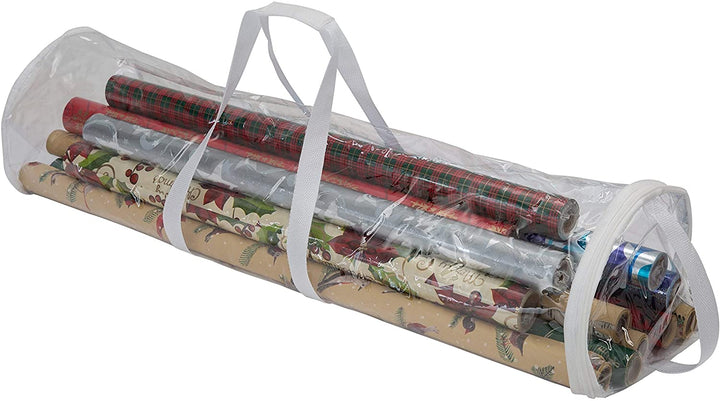 Clear Gift Wrap Storage Bag 8 6"x