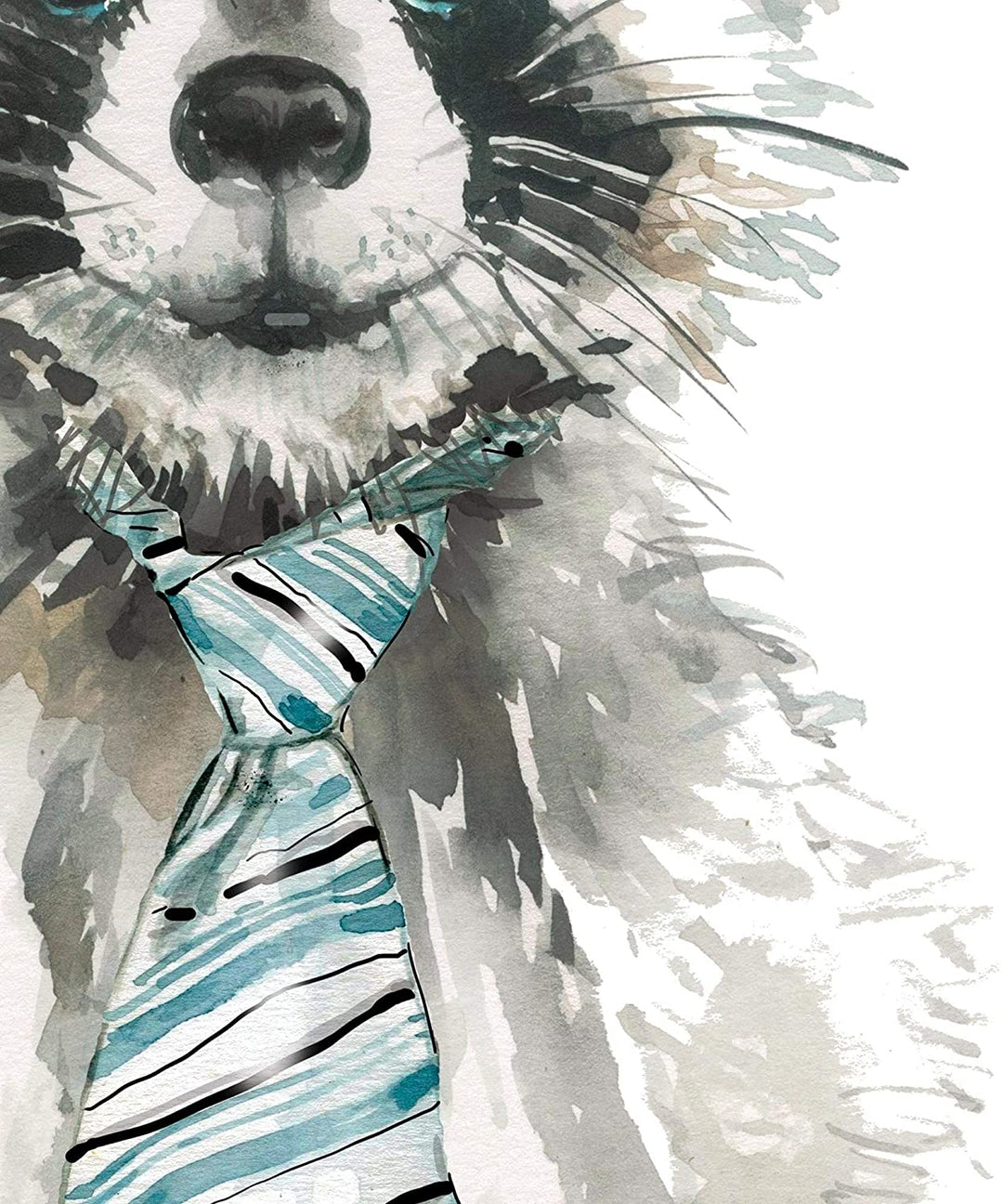 Fox Deer Rabbit Raccoon Robinson Wrapped Canvas Art Set 16x16x4 Square - Diamond Home USA