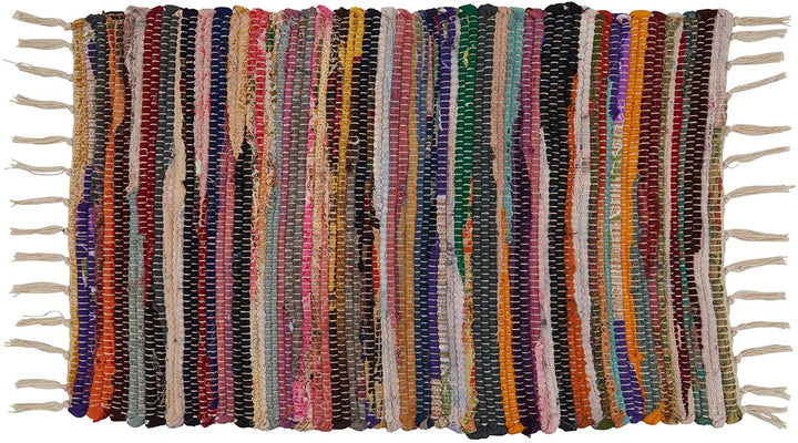 Placemats Colored Design (Set 4) Color Oblong Cotton Polyester - Diamond Home USA
