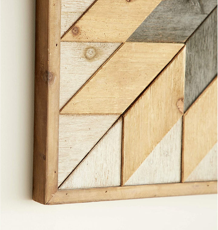 Geometric Wood Wall Decor Modern Contemporary