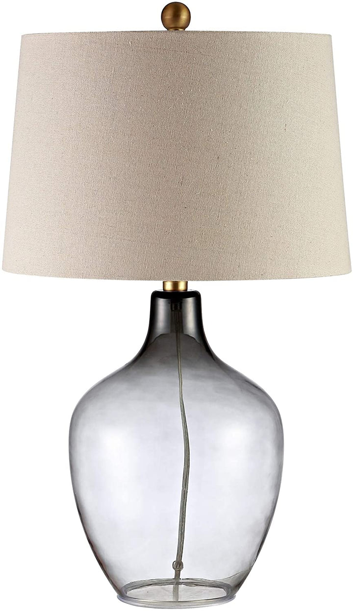 Lighting 25 inch Grey Led Table Lamp 15" W X L 25 5" H Modern Contemporary Gold Bulbs Included