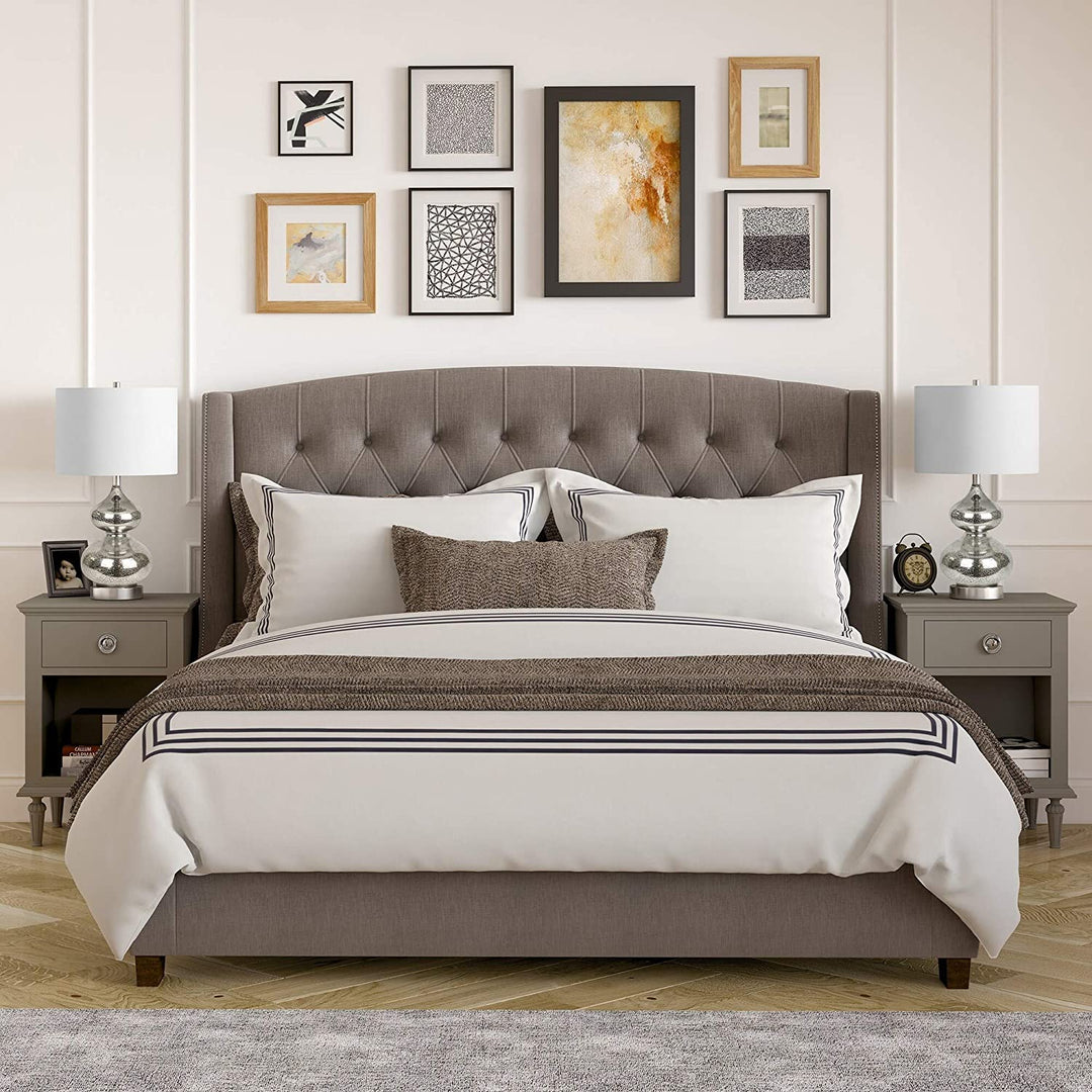 Glass Double Table Lamp Mercury Silver Glam Transitional Vintage Chrome - Diamond Home USA