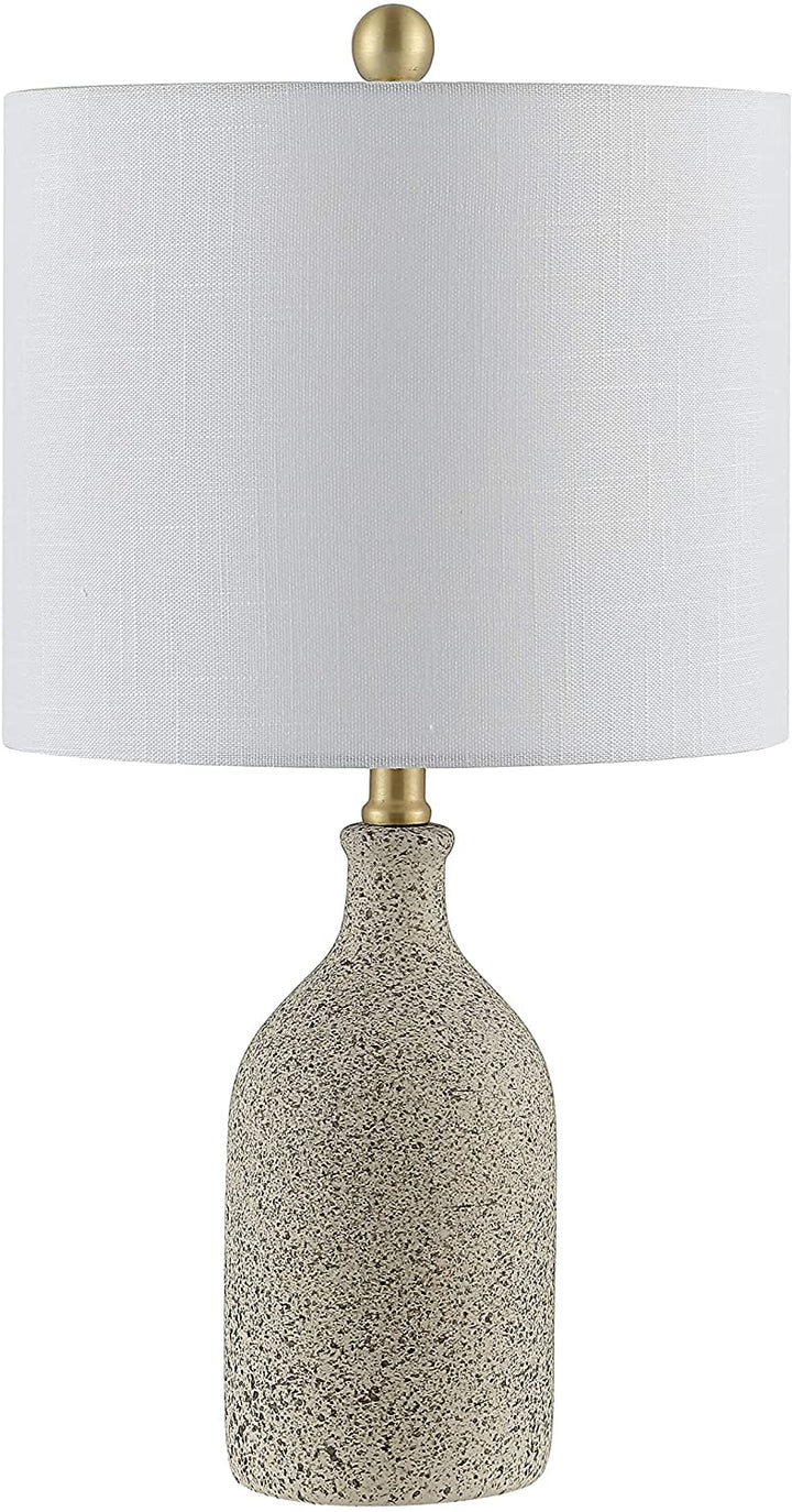 Lighting 23 inch Ceramic Table Lamp 12" X 23" Grey Modern Contemporary Traditional Gold Bulbs Included - Diamond Home USA