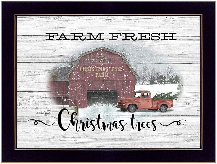 Farm Fresh Christmas Trees Billy Ready Hang med Black