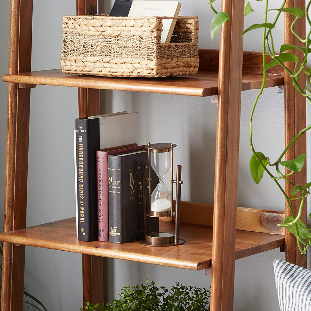 Small Antique Bronze Rotating Brass Metal Sand 4" X 8" 4 X 8 Brown - Diamond Home USA