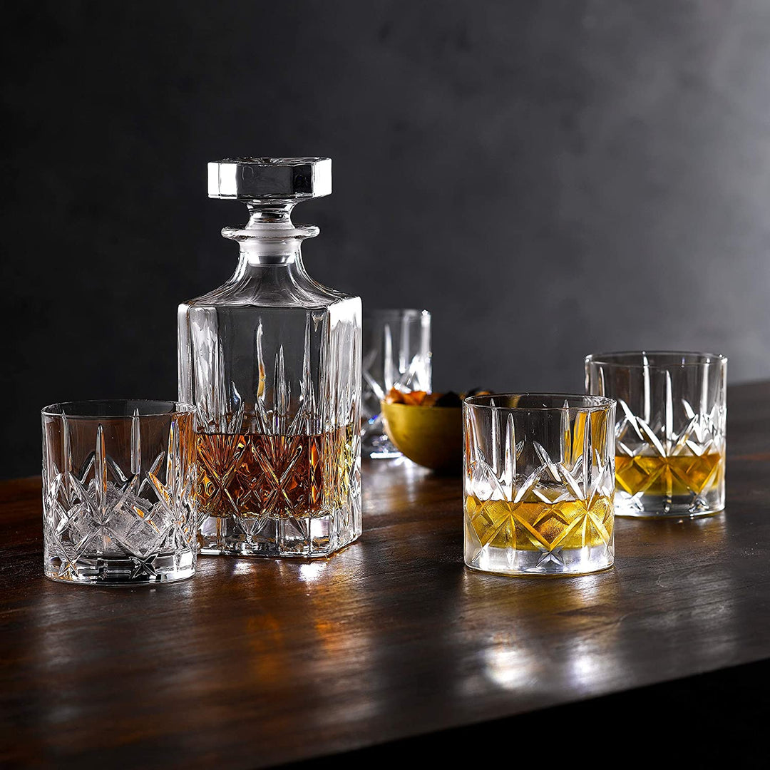 Tumbler Set/4 Clear Crystal - Diamond Home USA