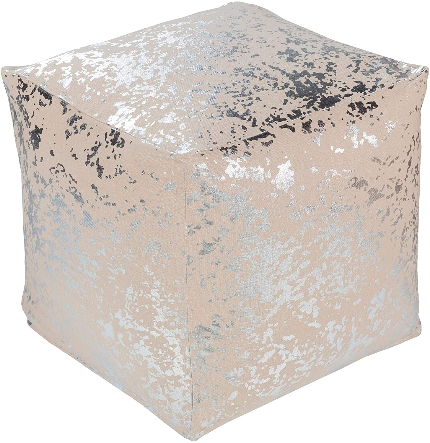 Modern Abstract Khaki 18" ouf Tan Contemporary Cotton One
