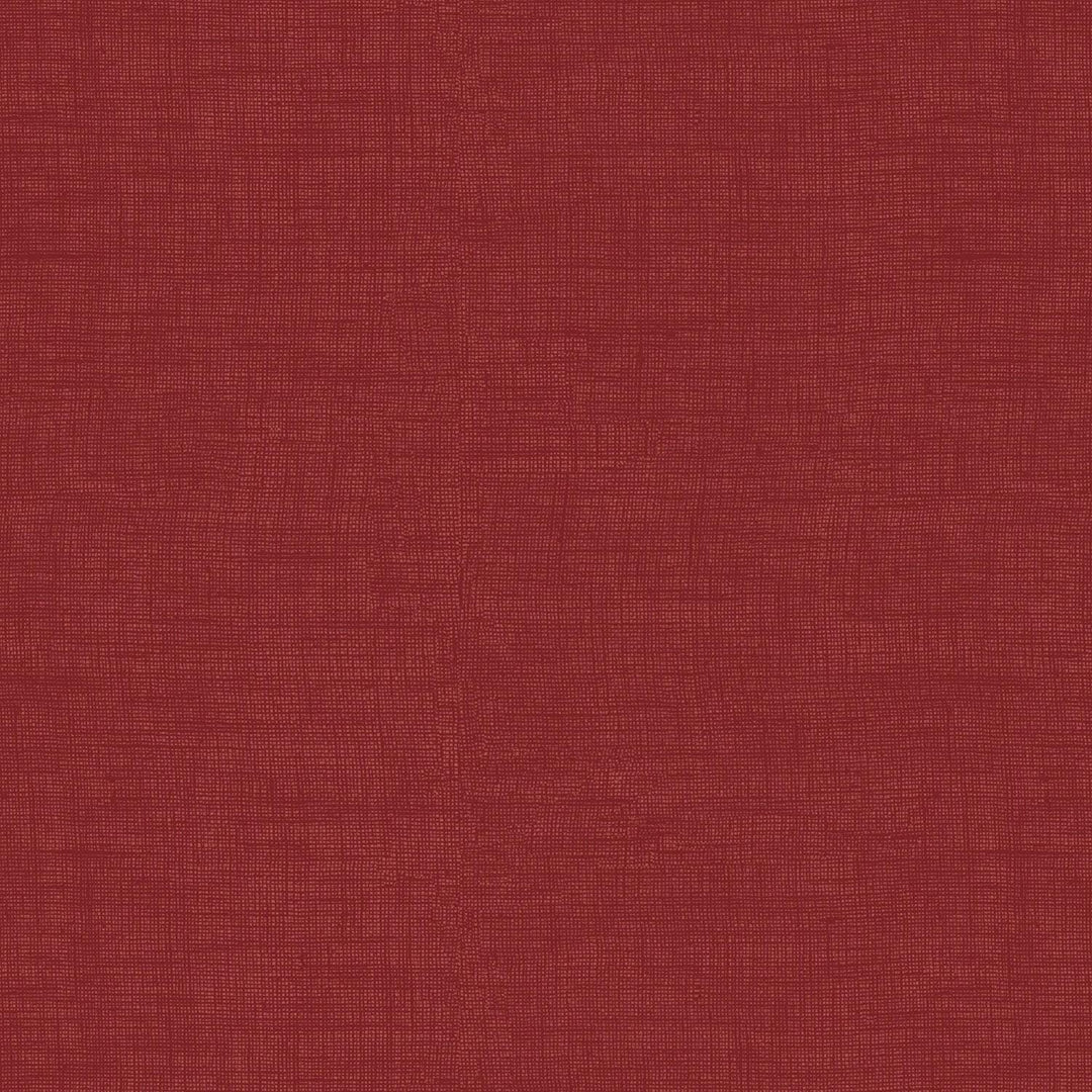 Ruby Texture Outdoor Bench Cushion Red Solid Polyester Uv Resistant