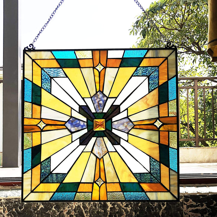 Mission Design/Look Glass Window Panel/suncatcher Color