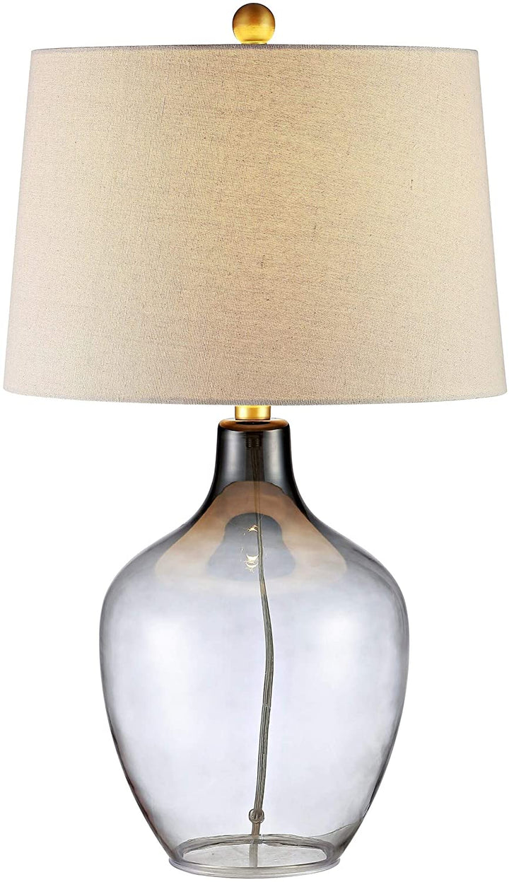 Lighting 25 inch Grey Led Table Lamp 15" W X L 25 5" H Modern Contemporary Gold Bulbs Included