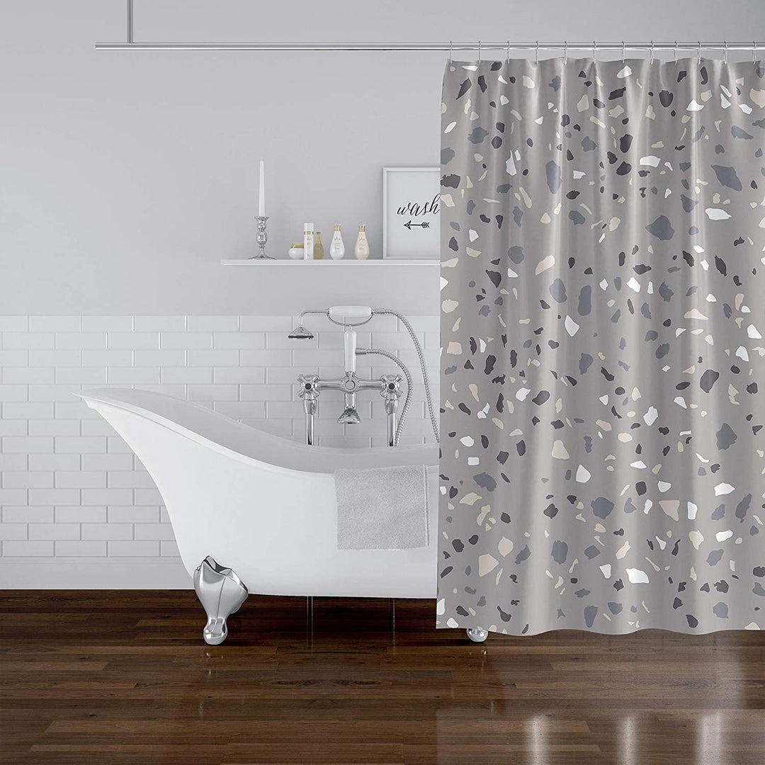 Gray Shower Curtain by Marina Gutierrez - Diamond Home USA