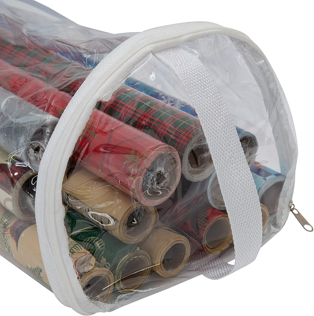 Clear Gift Wrap Storage Bag 8 6"x 30" - Diamond Home USA