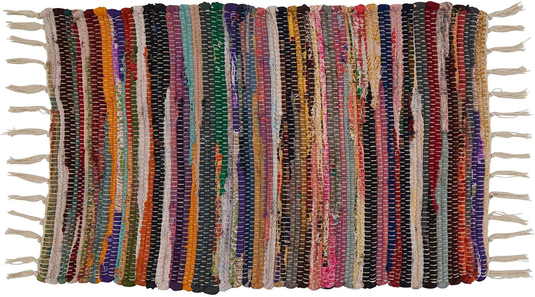 Placemats Colored Design (Set 4) Color Oblong Cotton