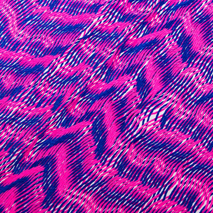 Hammock 'Berry Blossom' Double (Mexico) Pink Bohemian Eclectic Nylon Handmade - Diamond Home USA