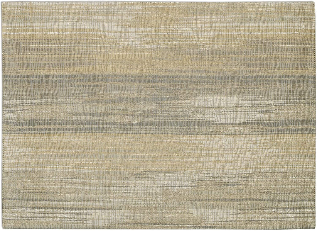 Jacquard Placemat Set 4 14" W X 20" L Color Block Solid Casual Farmhouse Modern Contemporary Polyester