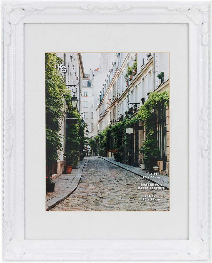 Kg Georgia Picture Frame White 8"
