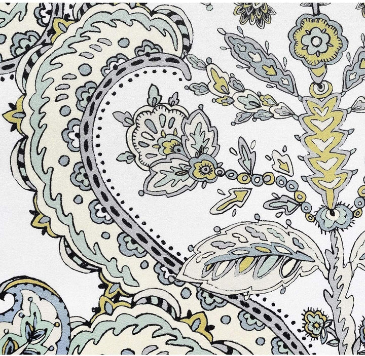 Flower/Floral/Botanical Leaves Lined Thermal Insulated Energy Saving Window Curtain Valance Pair Color Floral Farmhouse 100% Polyester Efficient