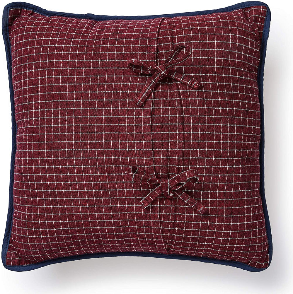 Lakehouse Trout Decorative Pillow Blue Nature Lake House Cotton Removable Cover - Diamond Home USA