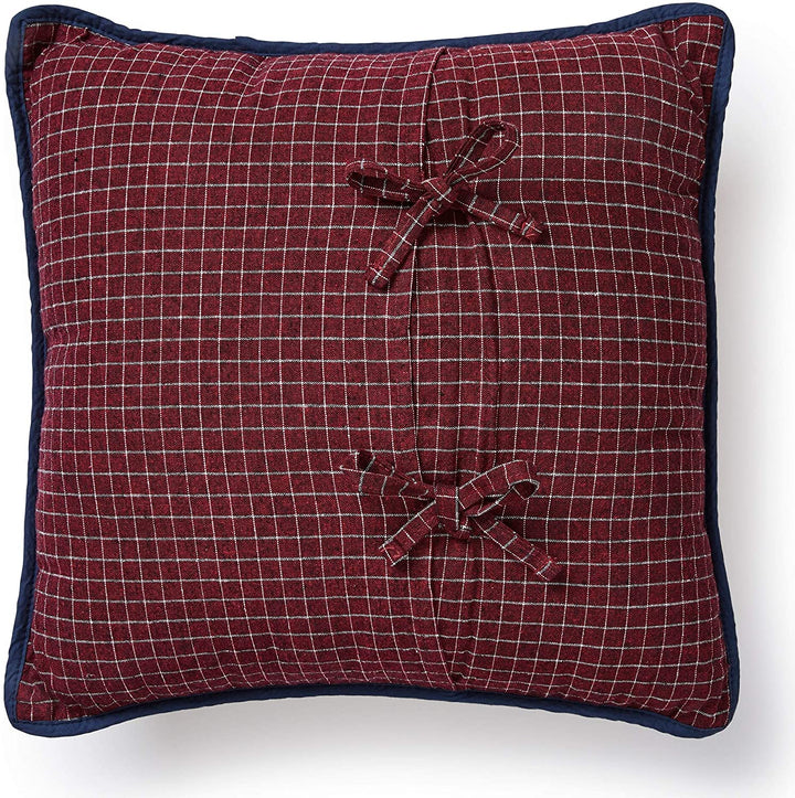 Lakehouse Trout Decorative Pillow Blue Nature Lake House Cotton Removable Cover - Diamond Home USA