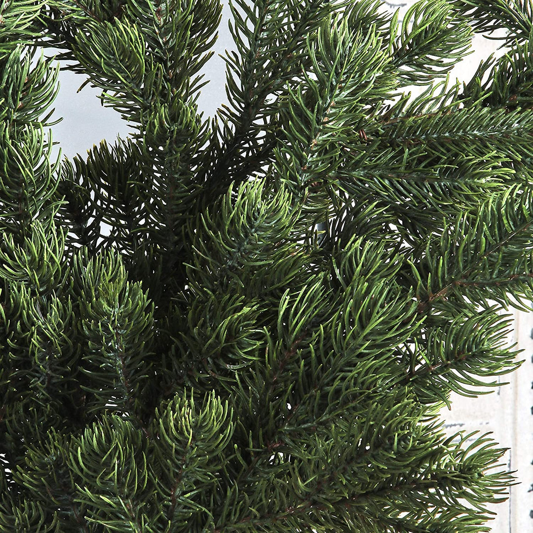 34" Weeping Pine Branch Green Plastic - Diamond Home USA