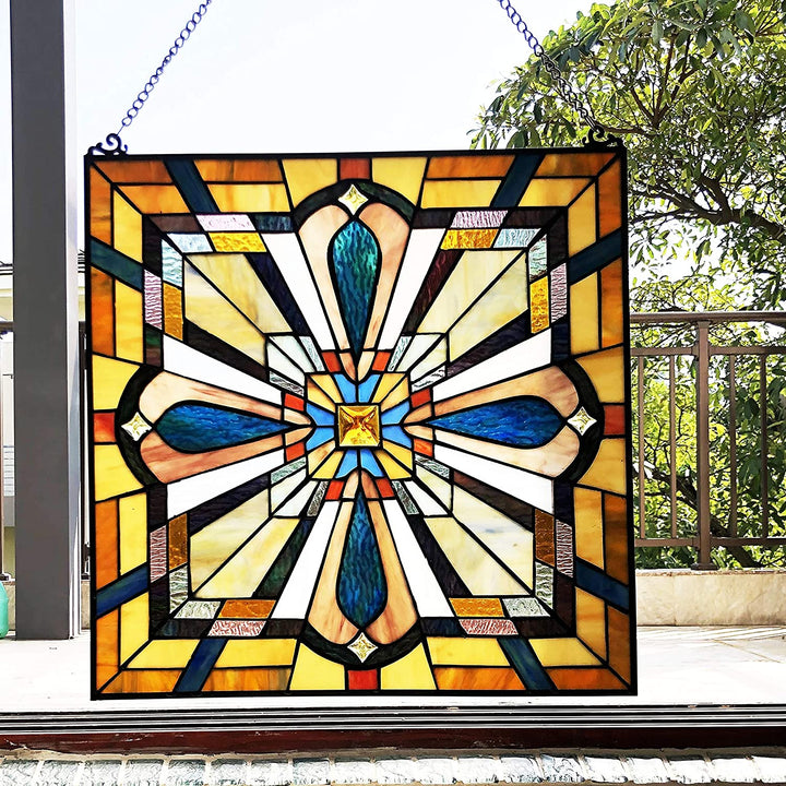 Mission Design/Look Glass Window Panel/suncatcher Color