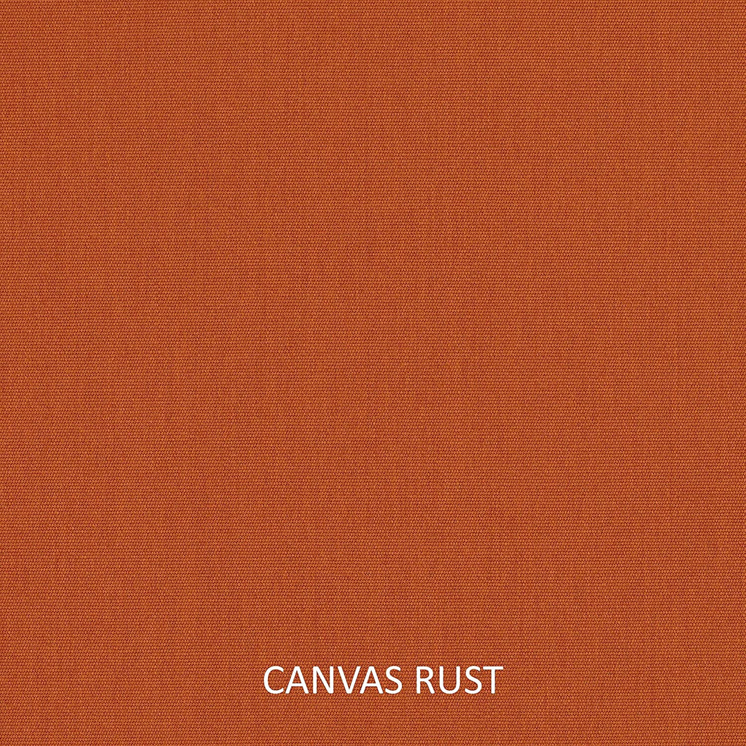 Canvas Rust Indoor/Outdoor Knife Edge Pillow Set (Set 2) 13 X 20 Brown Orange Solid Transitional Synthetic Fade Resistant Uv - Diamond Home USA