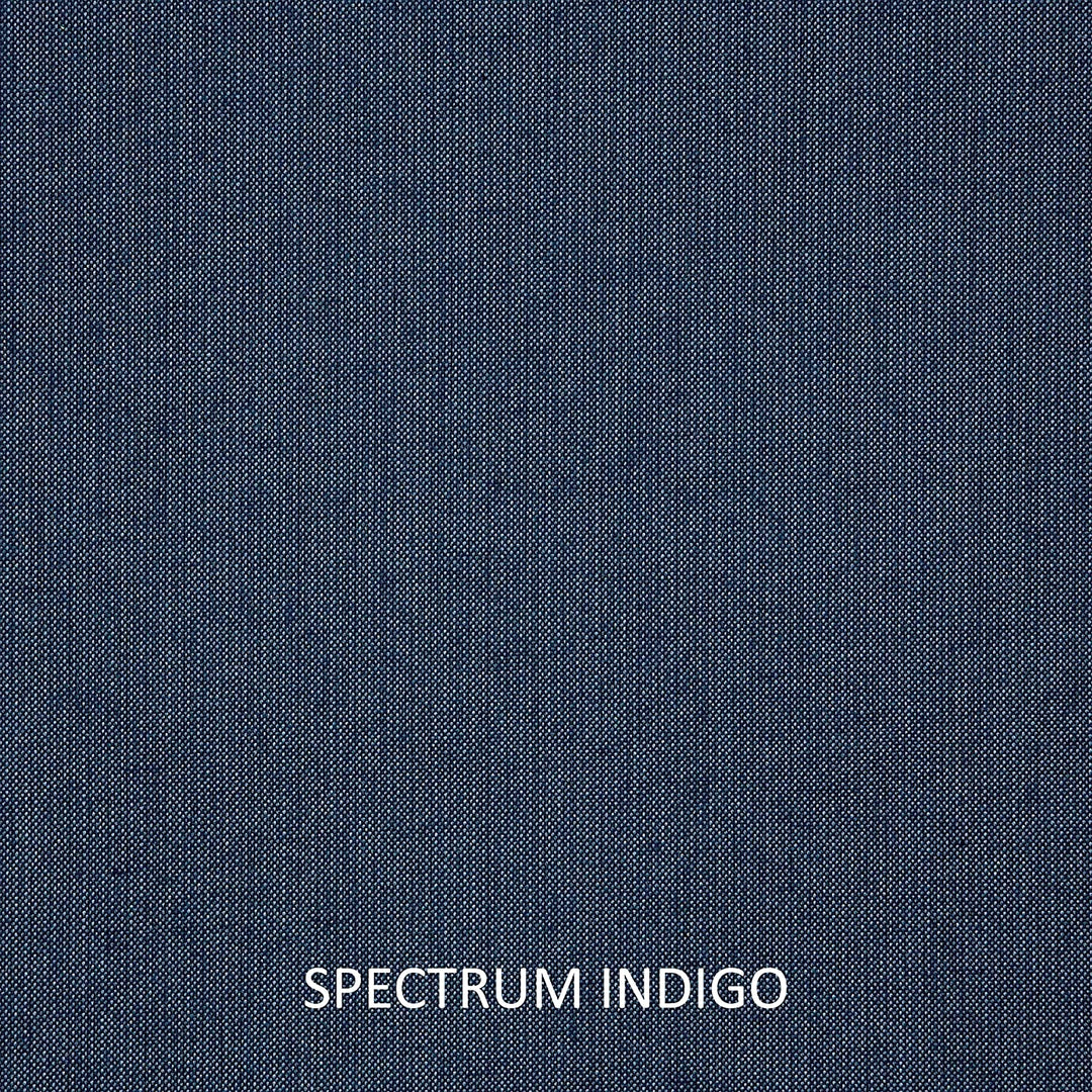 Indigo Indoor/Outdoor Floor Pillow (Set 2) 26 X Blue Solid Transitional Synthetic Fade Resistant Set Uv - Diamond Home USA