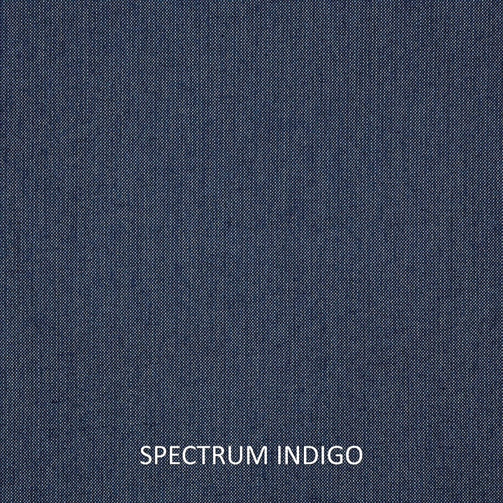 Indigo Indoor/Outdoor Floor Pillow (Set 2) 26 X Blue Solid Transitional Synthetic Fade Resistant Set Uv - Diamond Home USA