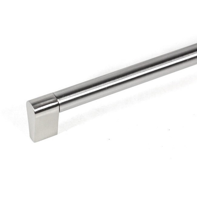 Contemporary 13-3/8 inch Sub Zero Stainless Steel Finish Cabinet Bar Pull Handle (Case of 15) Grey Nickel