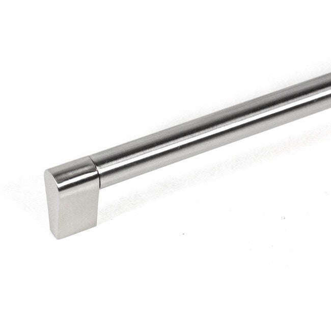 Contemporary 8 3/8 Inch Sub Zero Stainless Steel Cabinet Bar Pull Handles (Pack Of 10) Grey Nickel Finish