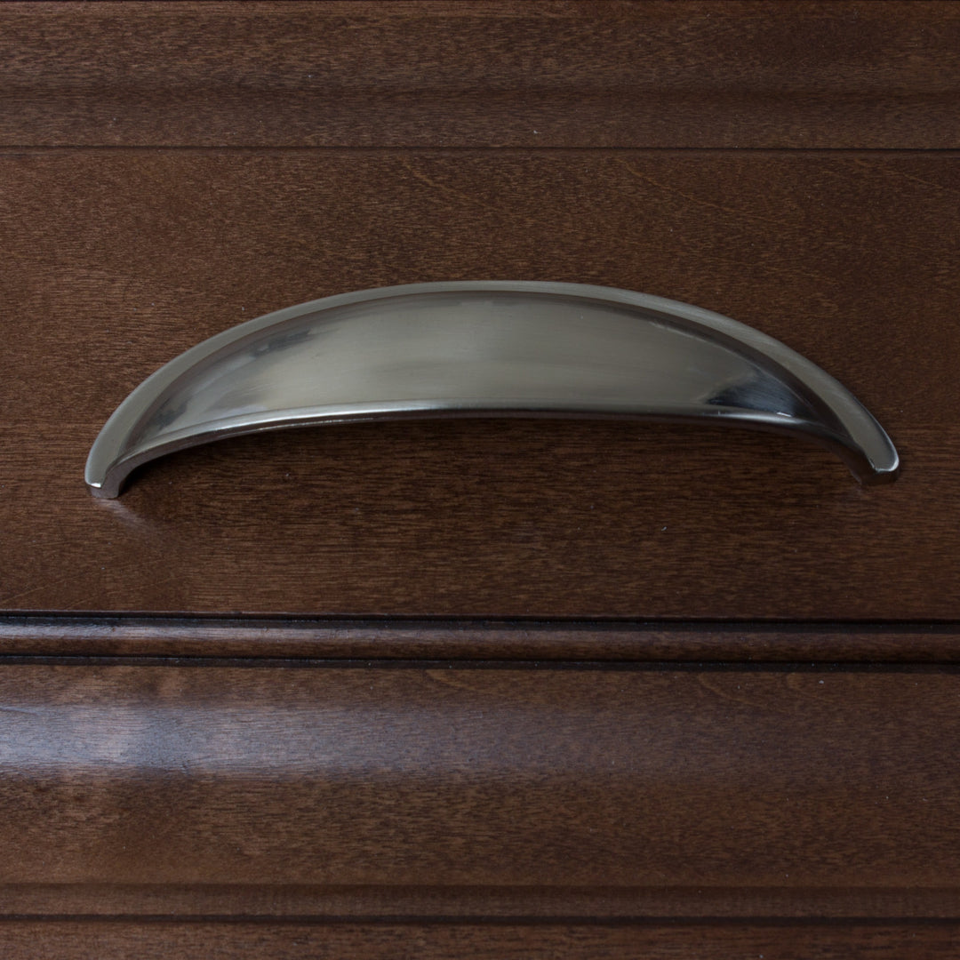 2.875-inch Satin Nickel Cabinet Bin Pulls (Pack of 10) Grey Metal Finish