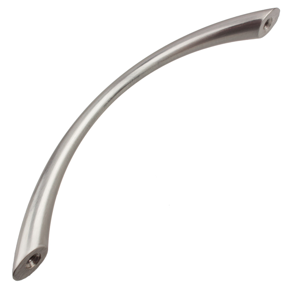 5-inch Satin Nickel Cabinet Loop Pulls (Case Of 25) Grey Metal Finish