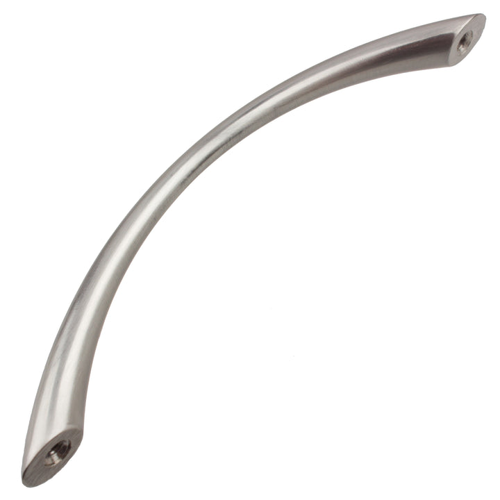5-inch Satin Nickel Cabinet Loop Pulls (Case Of 25) Grey Metal Finish