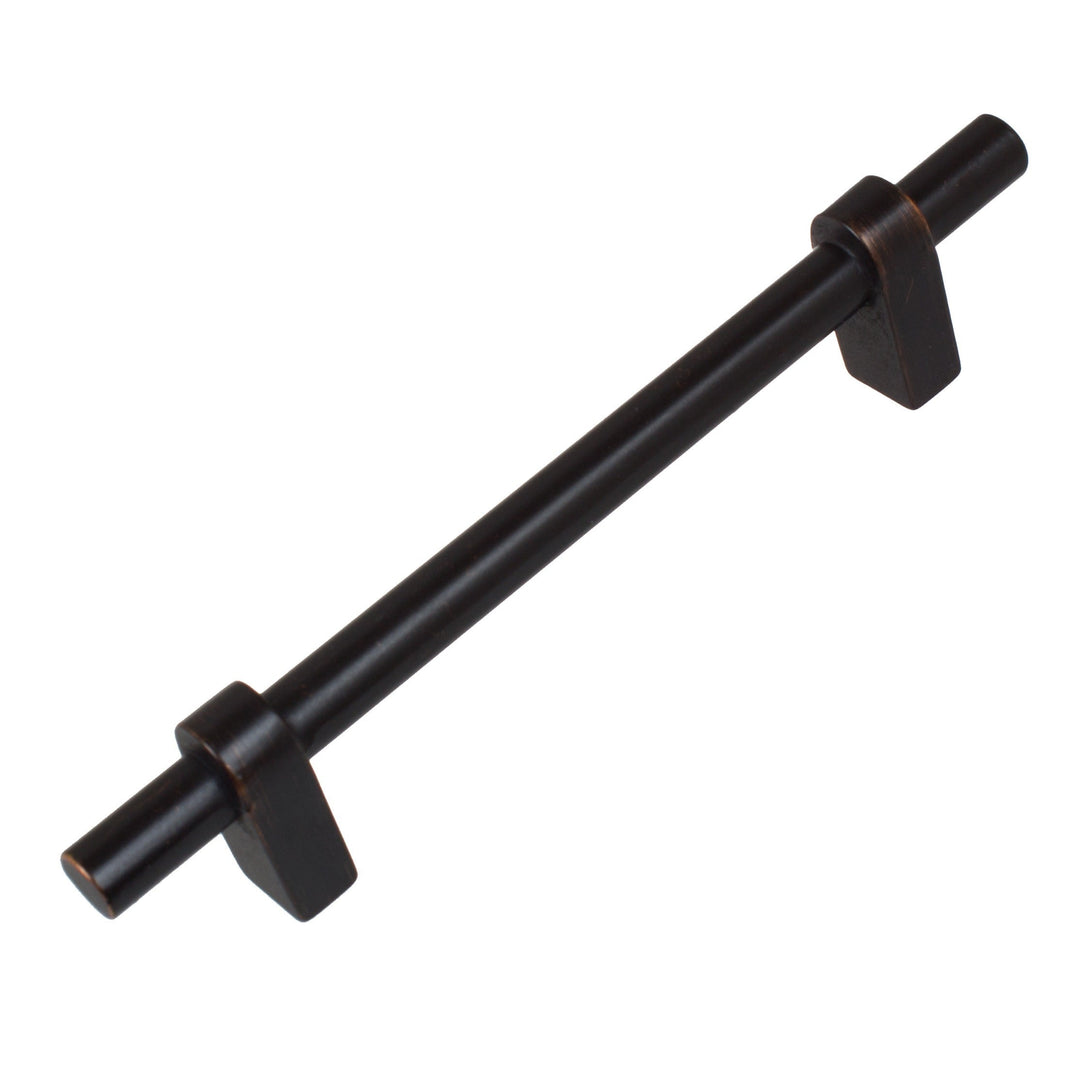 6-inch Oil Rubbed Bronze Zinc Euro T-bar Cabinet Handle
