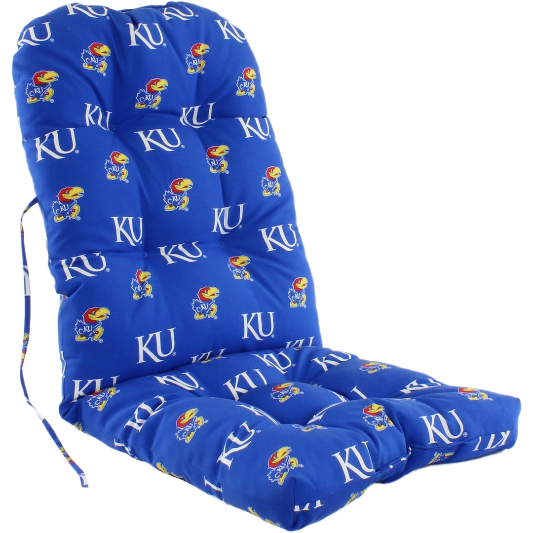 Kansas Jayhawks Adirondack hair ushion Multi olor Solid